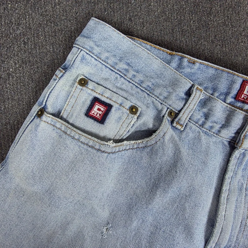 Chaps Ralph Lauren Jeans Mens Fits 34x30 Relaxed Straight Denim 90s Vintage